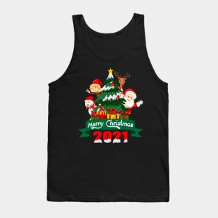 Merry Christmas 2021 Tank Top